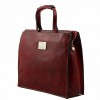Кожаный портфель Tuscany Leather Palermo TL10060 dark brown 